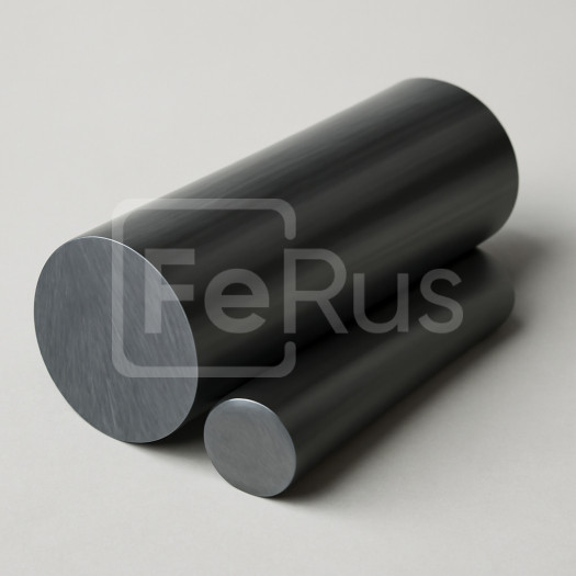 Стержень темно-серый 8х2000 мм PVC-CAW ТУ 22.21.10-011-17152852-2019