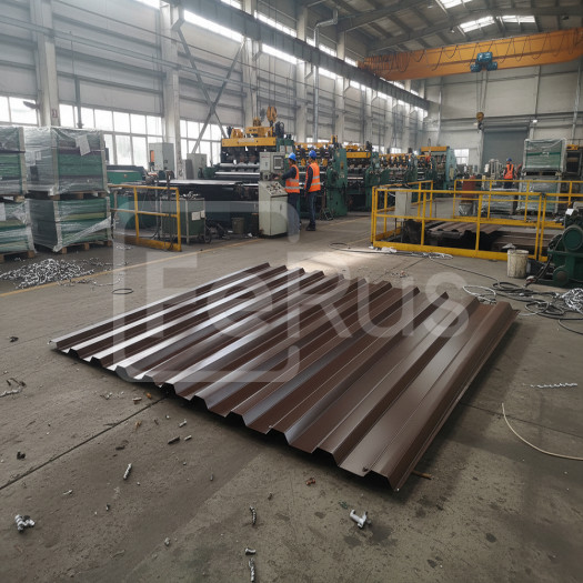 Профнастил С8 полиуретановый глянцовый (Zn200-275) 0,5х1150х800 мм, NL 807